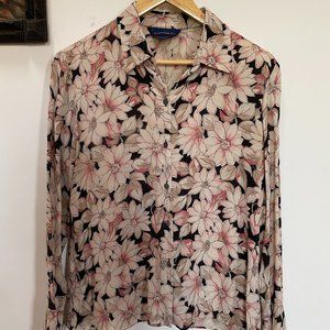 Vintage floral blouse